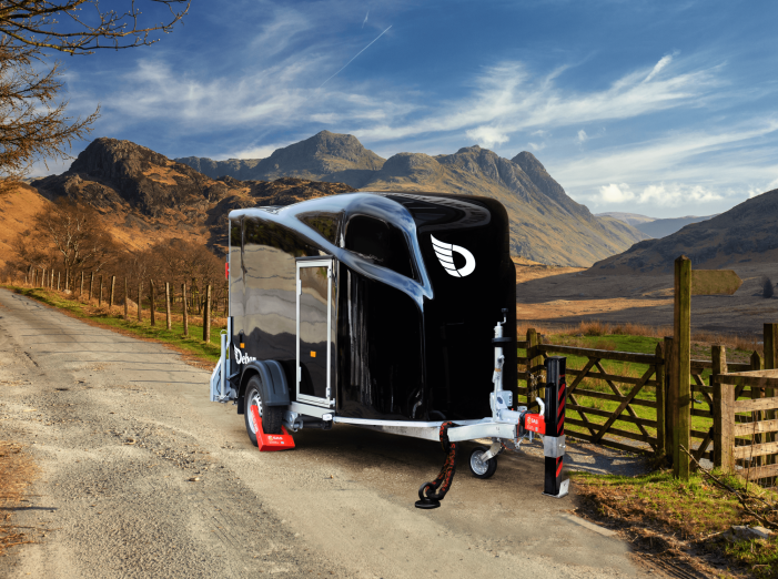 Debon Box Trailer fitted with SAS Security