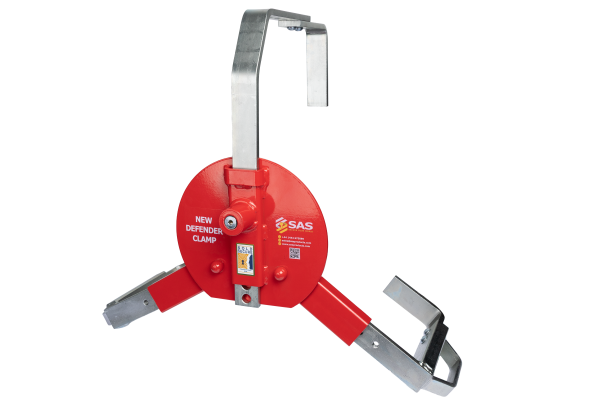 1410173 New Defender Wheel clamp angled view