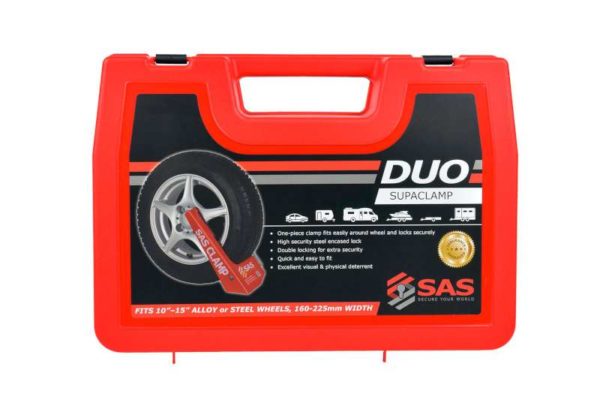 Compact Wheel Clamp Plastic Case Supaclamp Duo 1110101