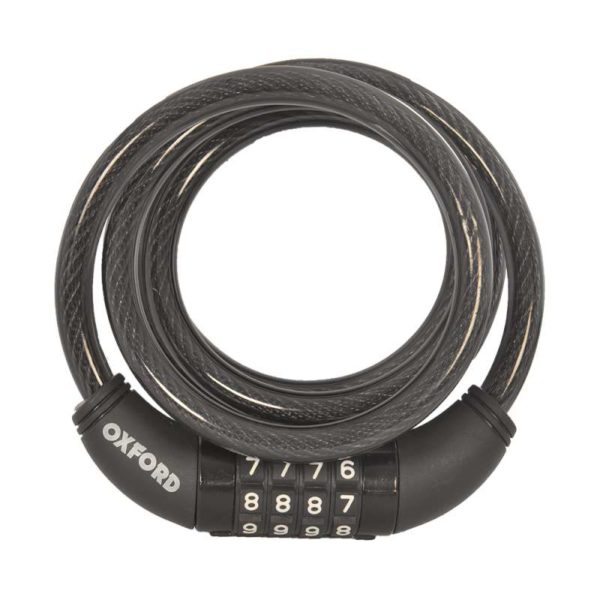 SAS Combi 10mm Coil Cable Lock