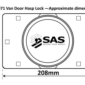 Van Door Lock Dimensions