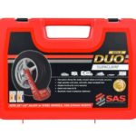 SAS Supaclamp Duo Gold Wheel Clamp Red Plastic Case 9900011
