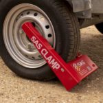 HD1 Wheel Clamp on narrow tyre 1211101