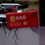 SAS Unbraked Trailer Hitch Lock on Parking Post 2320751-6311075-6301100