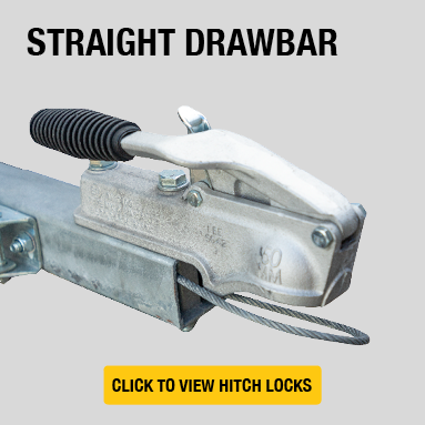sq unbraked selector guide - cast straight drawbar
