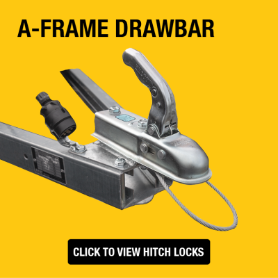 unbraked selector guide - pressed a-frame drawbar
