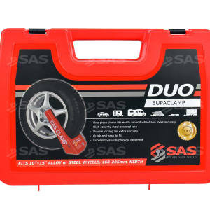 Red Plastic Case for Wheel Clamp