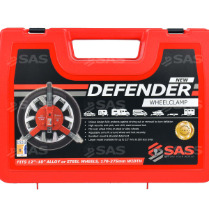 Red Plastic Case for New Defender Wheel Clamp