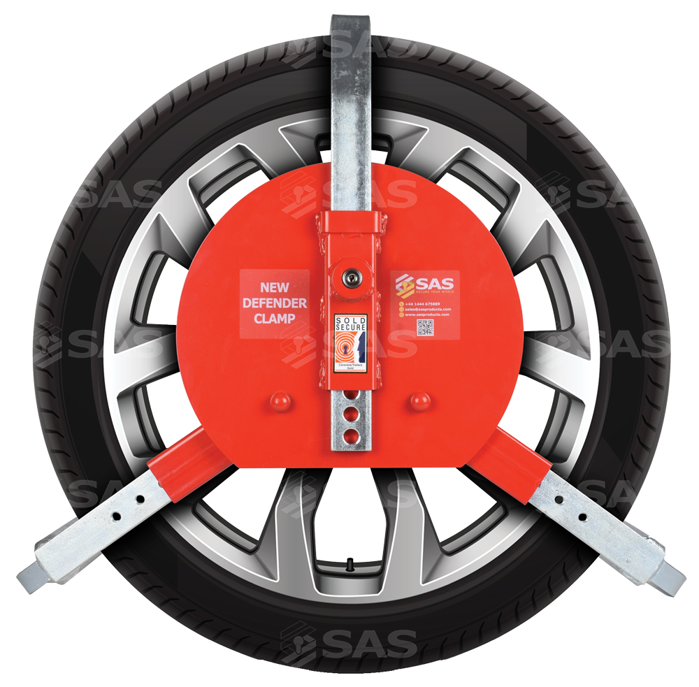 Land Rover Defender Wheel Clamp Security