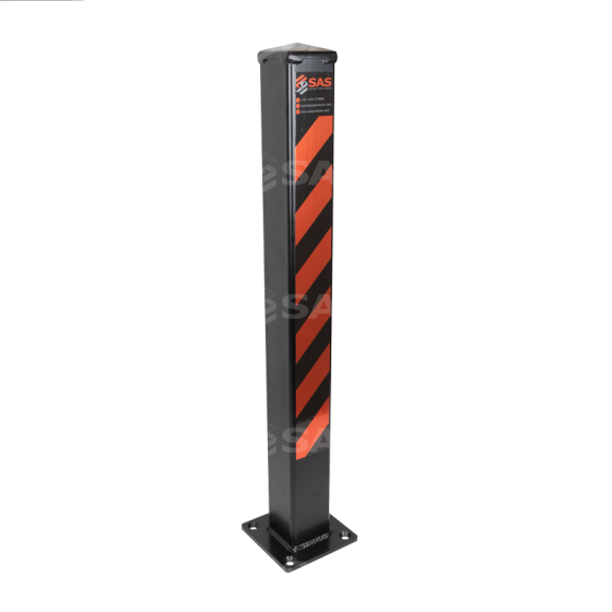 Bolt Down Fixed Security Post for Driveway Safety - SAS Security Products