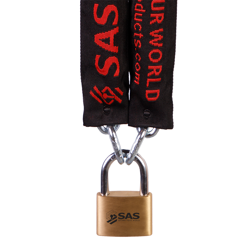 Close Up 8171517 Round Shackle Chain and 60mm Padlock