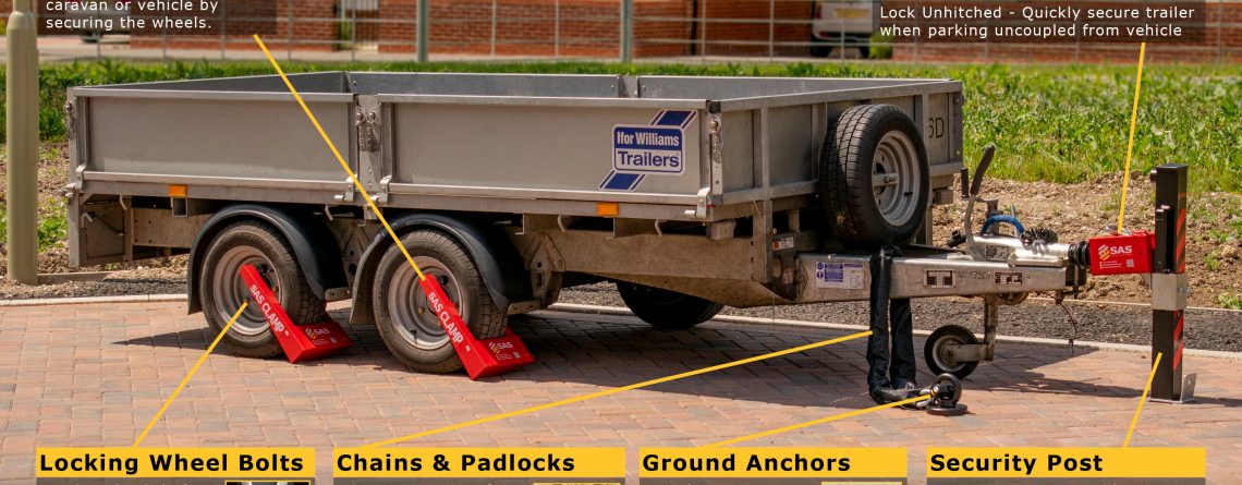 image showing trailer security products, stop trailer theft