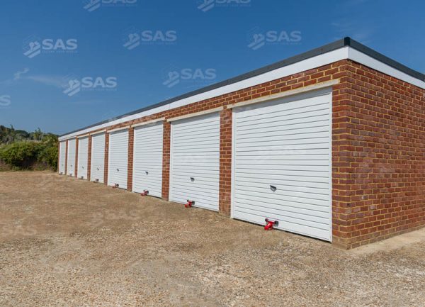 6111875 Garage Defender Red Row of Garages loc