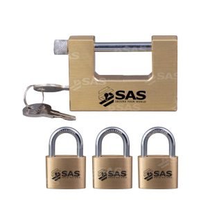 8304021 KB21 Unilock, plus 3x UB50 Padlocks, on same key