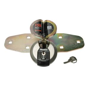 8521037 PJB316 - Universal Security Hasp & Master M50D Lock Fixings with Master M50 padlock