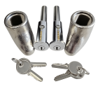 Roller Shutter Door Locks Set of 2, 6610036